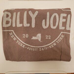 NWT Billy Joel T-Shirt & Guitar Picks Tommy Byrnes, Mike Delguidice, Andy Cichon